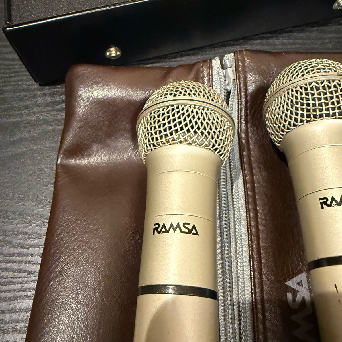 RAMSA ワイヤレスマイク WX-RB110 Yahoo!オークション - RAMSA ワイヤレスシステム一式 マイク2本