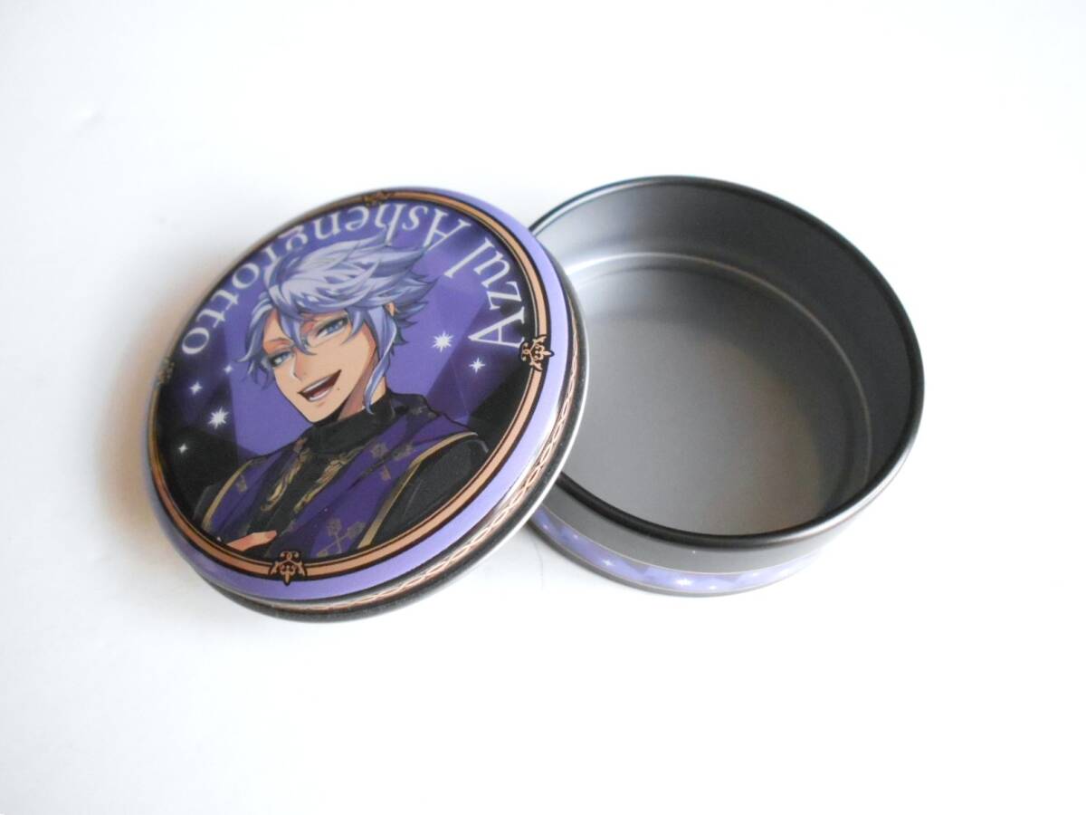 ★未使用★ディズニー・ツイステッドワンダーランド 　プチキャン☆缶ケース 　アズール・アーシェングロット☆オクタヴィネル寮・ツイステ_画像2