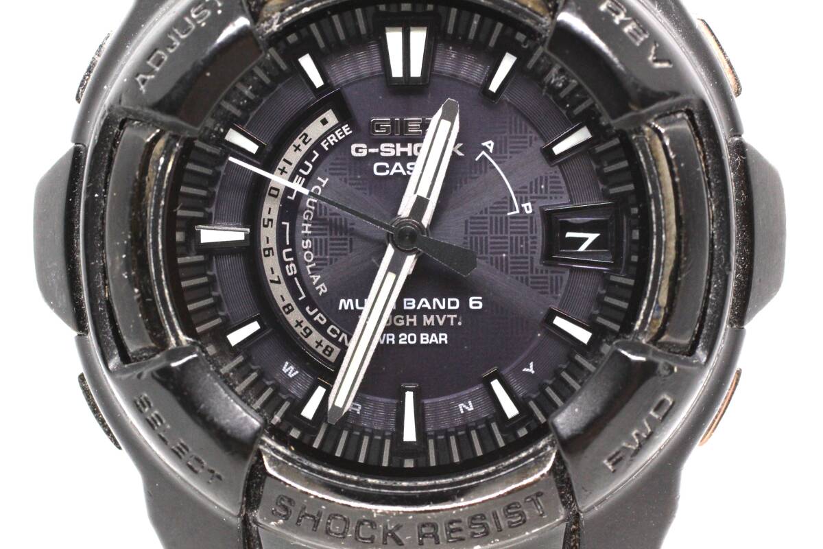 【CASIO】G-SHOCK GIZE GS-1200B TOUGH SOLAR MULTI BAND 6 20BAR STAINLESS STEELJAPAN H 中古品時(shí)計(jì) 25.5.10 