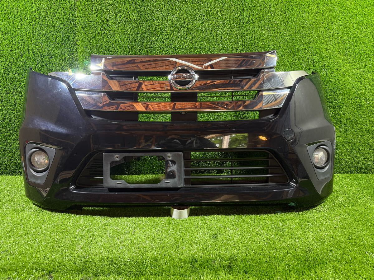 デイズ ハイウェイスターB21W前期純正フロントバンパー 6400F608 ※個人宅発送不可_画像1