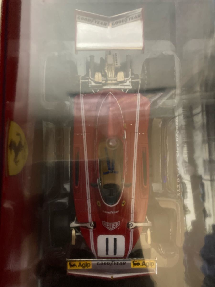 日本未発売　DeAGOSTINI デアゴスティーニ ビッグスケールF1コレクション フェラーリ312B3-74 クレイ　レガッツォーニ　1974年　1/24