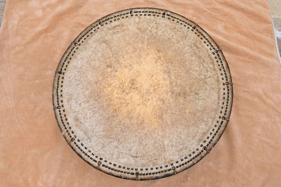 QB031 時(shí)代物 年代物 和太鼓 小太鼓 雨乞い用太鼓