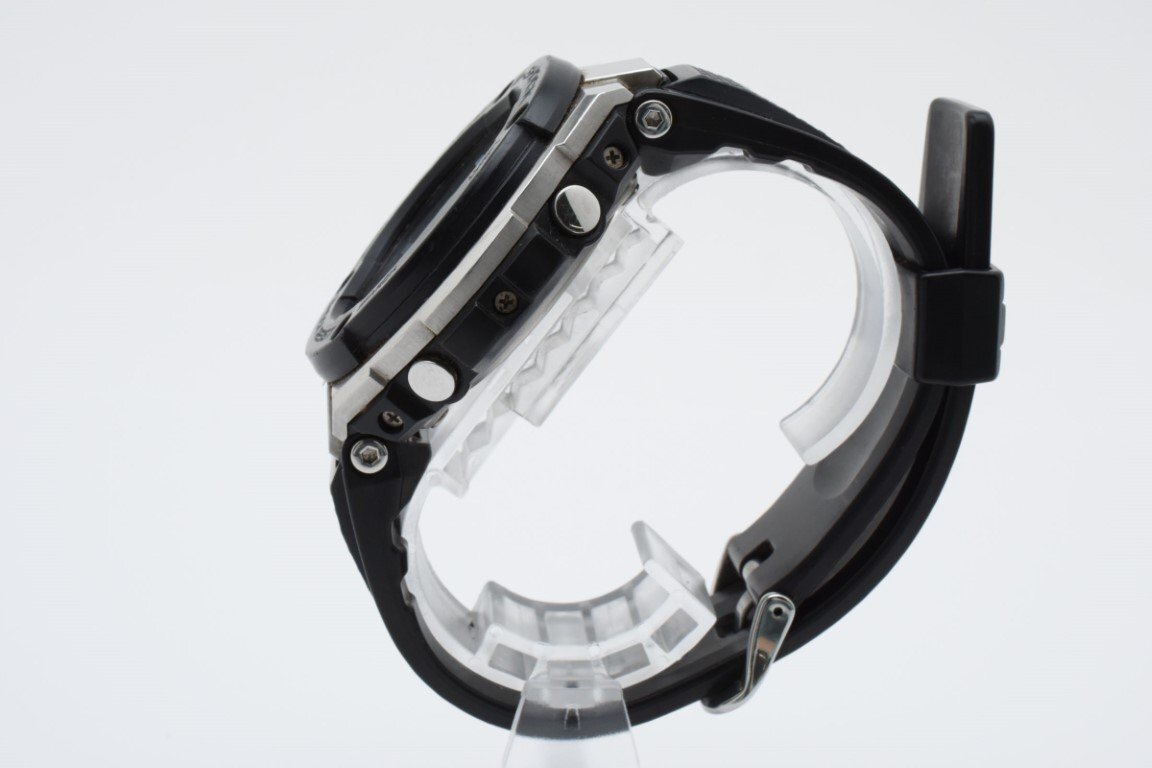 稼働品 カシオ ジーショック ジースチール デジアナ ブラック タフソーラー マルチバンド6 メンズ 腕時(shí)計(jì) CASIO G-SHOCK G-STEEL