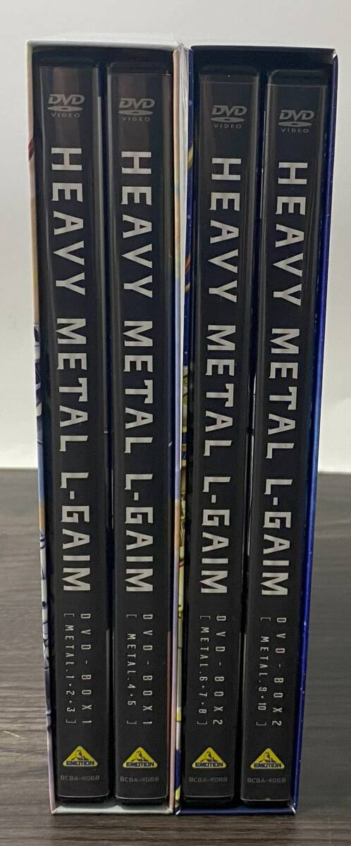 A775 1円～ 重戦機(jī)エルガイム DVD-BOX1 DVD-BOX2 まとめて セット HEAVY METAL L-GAIM