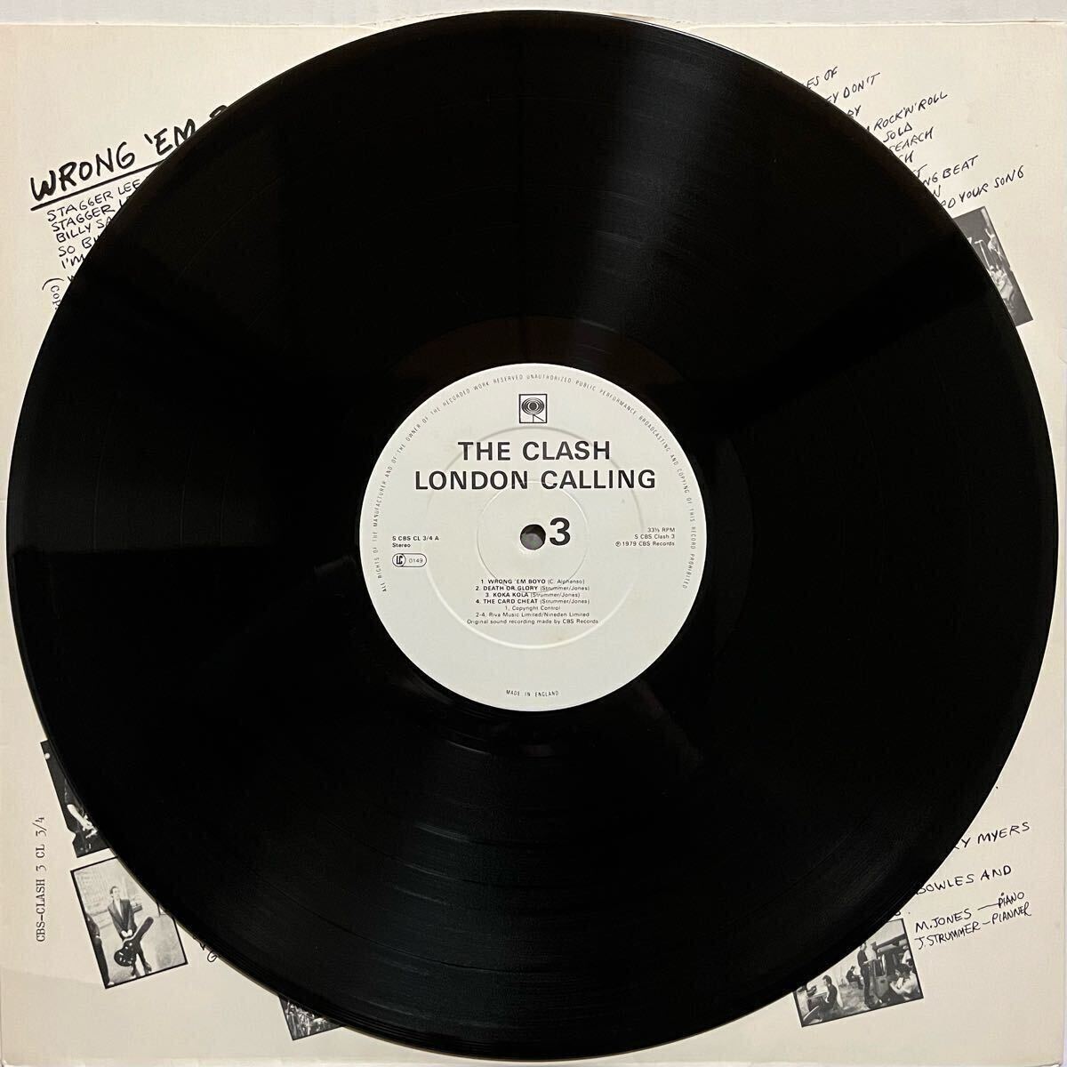 LP　THE CLASH　LONDON CALLING　UKオリジナル The Clash – London Calling – 2 x Vinyl (Gatefold, LP, Album