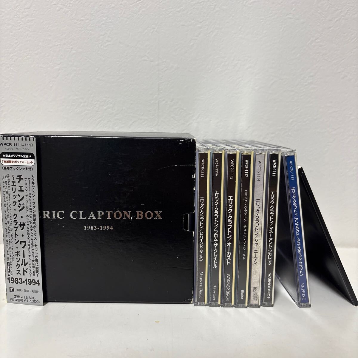 エリック・クラプトン / 10枚組スリーブBOX Yahoo!オークション - ERIC CLAPTON BOX