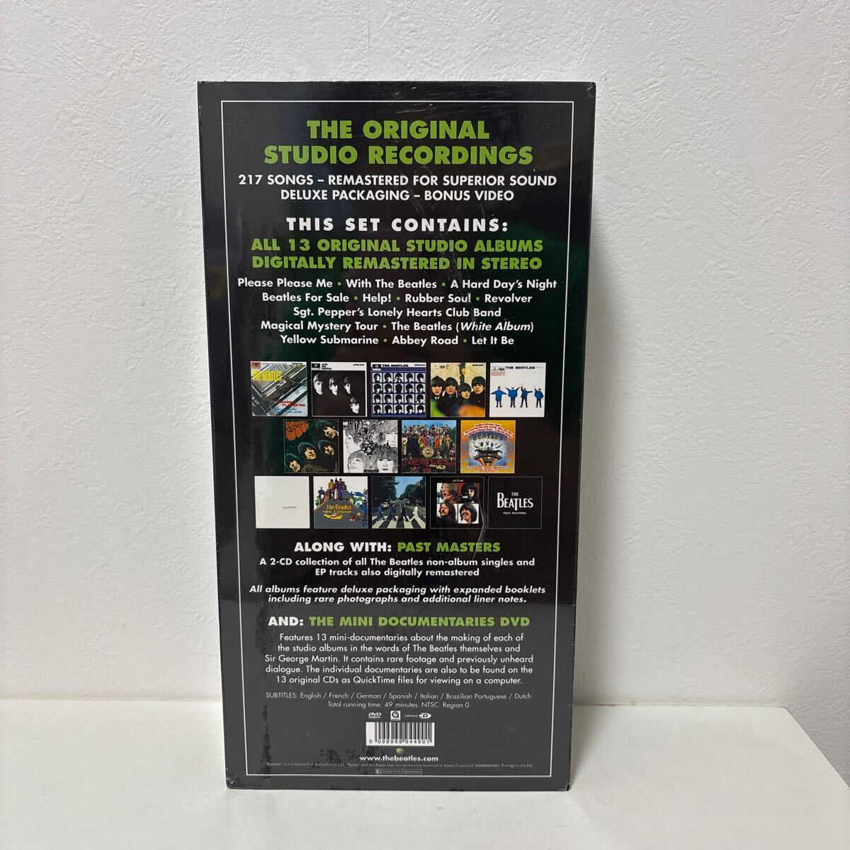 BEATLES ビートルズ BEATLES (LONG CARD BOX, 16CD + 1DVD BEATLES ビートルズ BEATLES (LONG CARD BOX, 16CD + 1DVD