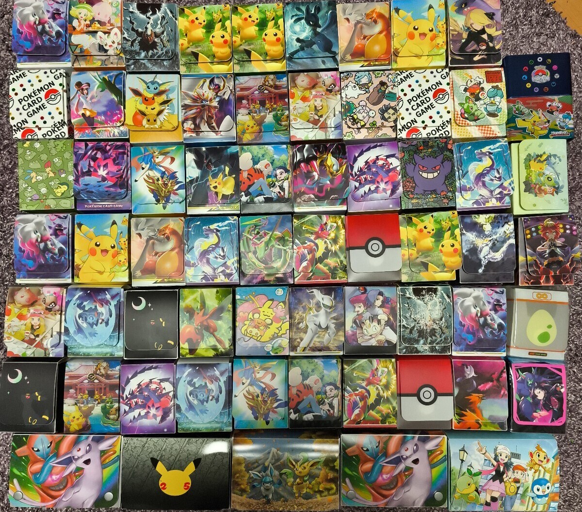 ⚫︎【まとめ売り】ポケモンカード キャリングケース　デッキケース 11個セット ⚫︎【まとめ売り】ポケモンカード キャリングケース デッキ