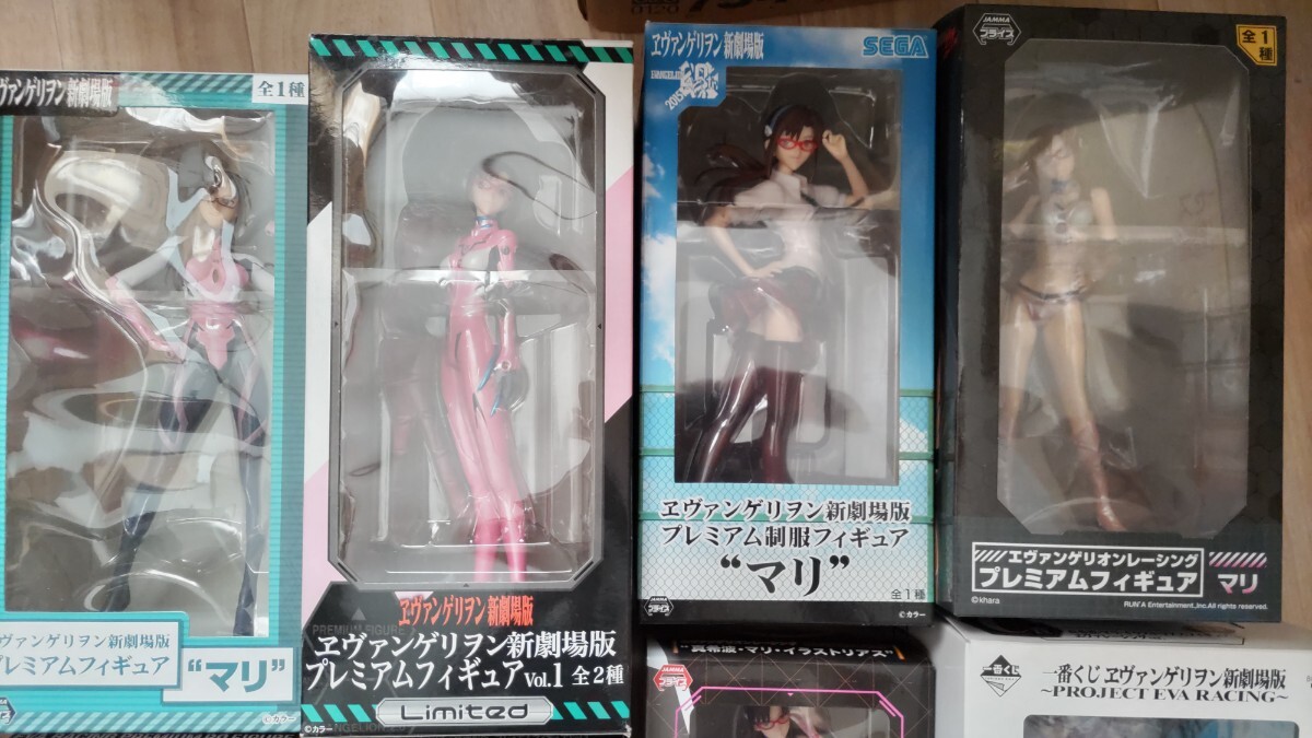 真希波?マリ?イラストリアスフィギュアセットおまけ付き　ジャンク品