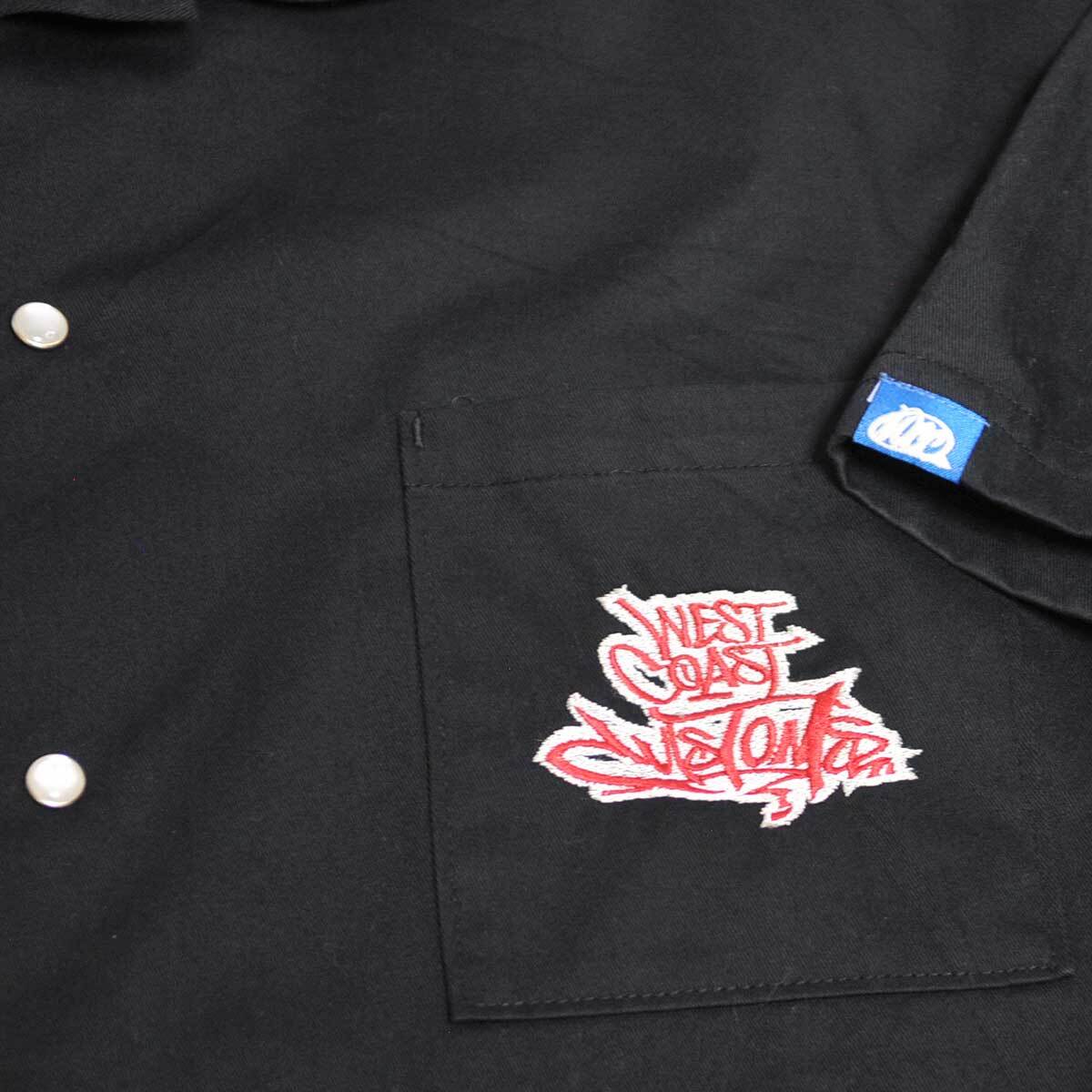 古着●ウエストコースト カスタムズ 半袖ピットシャツ フェアウェイ フォード XLですが細目 xqp_画像6
