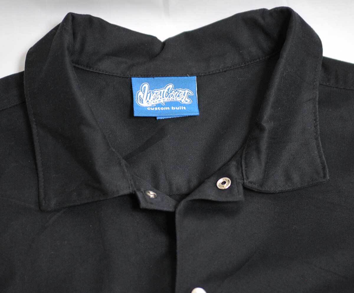 古着●ウエストコースト カスタムズ 半袖ピットシャツ フェアウェイ フォード XLですが細目 xqp_画像4