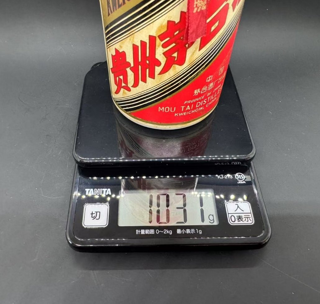 現状品 未開栓 ゴールドラベル 貴州茅台酒 約1031g 検索：中国酒