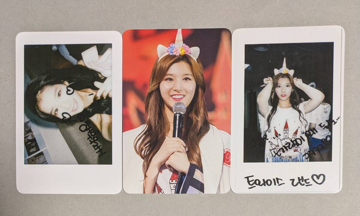 TWICE LOTTE POP UP STORE 購(gòu)入特典 フォトカード トレカ サナ