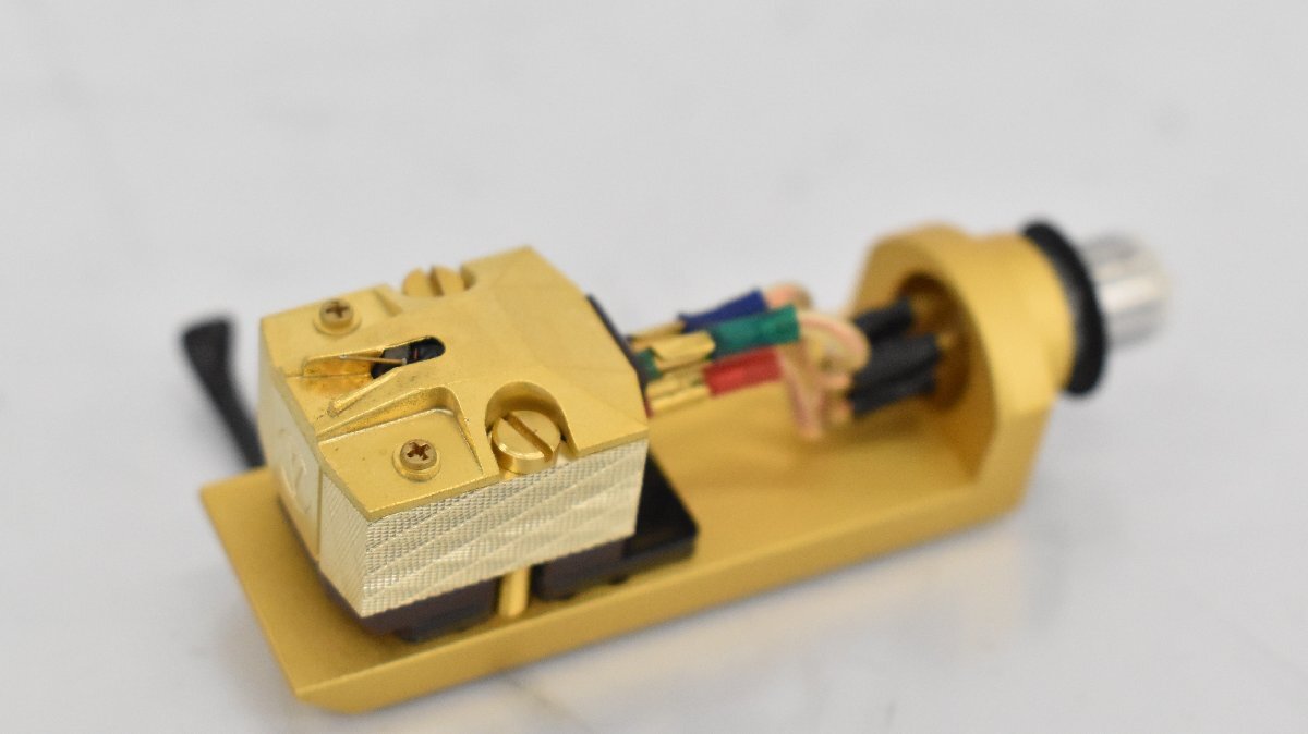 audio technica AT33e saecヘッドシェル付き MCカートリッジ オーディオテクニカ カートリッジAT33Eシェル付き G 1389 audio technica AT33E