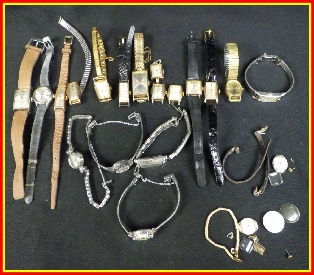 李2029 ジャンク レディース 腕時(shí)計(jì) 色々 まとめ セット K18 プラチナ650/パラジウム350 デヴィル含