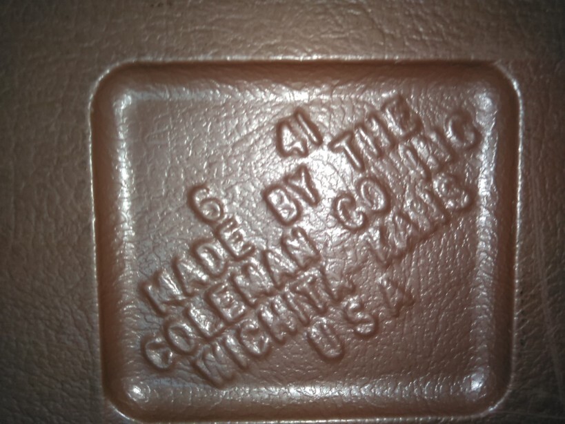 【訳アリ完全品では有りません!】ビンテージ・ユーズド品・コールマン・スノーライト・クーラーボックス・約28QT・バターナッツ色_画像10