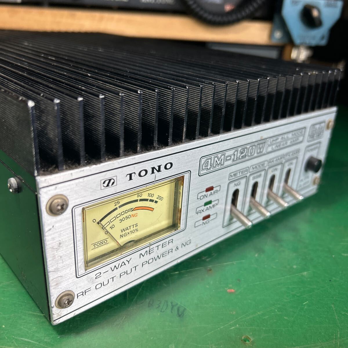 最新最全のをすべて 送料込み 東野電気 TONO 4M-120W 430MHz 120W リニアアンプ アクセサリー