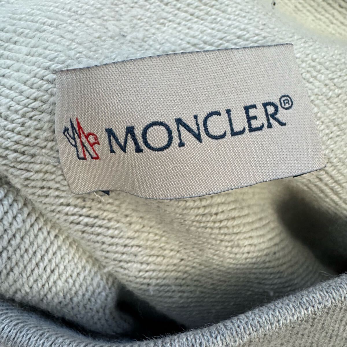 15『極美品?最高峰』 MONCLER モンクレール メンズ サイドライン ワッペンロゴ スウェット パンツ ジョガーパンツ グレー M相當(dāng)