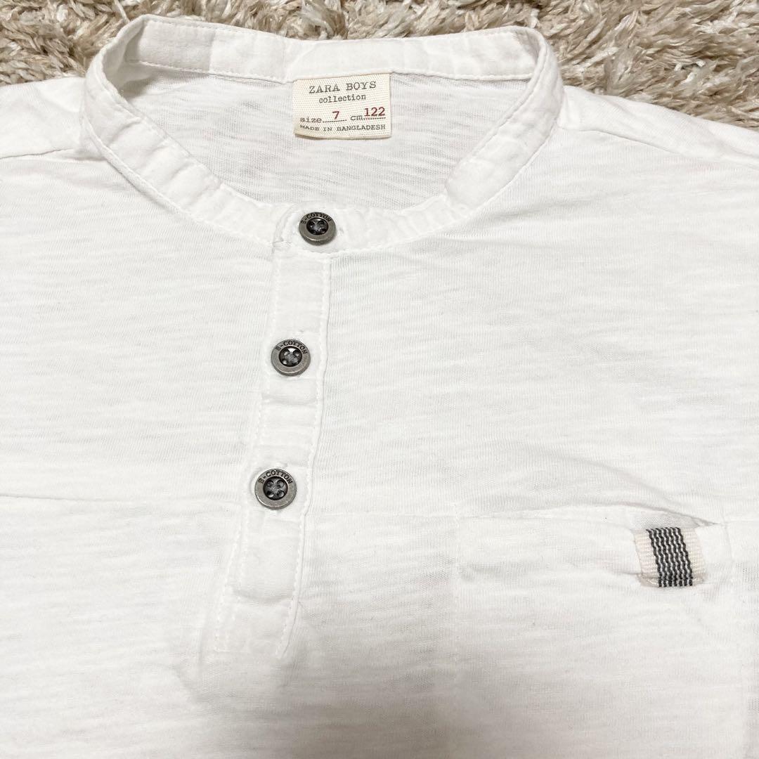 ZARA 120 半袖Tシャツ 2枚セット 夏物まとめ売り 夏服トップス 男の子_画像3