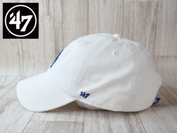 1円スタート!【未使用品】(フリーサイズ) 47 BRAND MLB LA DODGERS ロサンゼルス ドジャース キャップ 帽子 USモデル J709