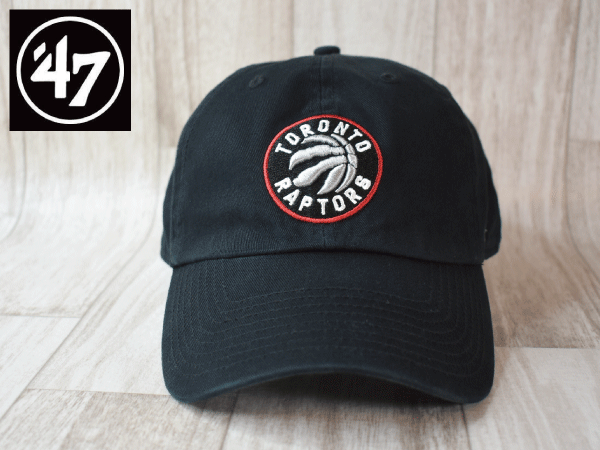 1円スタート!【未使用品】(フリーサイズ) 47 BRAND NBA TORONTO RAPTORS トロント ラプターズ キャップ 帽子 USモデル J712