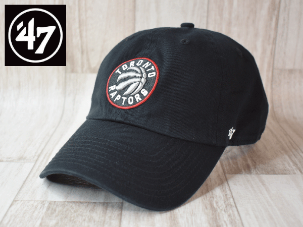 1円スタート!【未使用品】(フリーサイズ) 47 BRAND NBA TORONTO RAPTORS トロント ラプターズ キャップ 帽子 USモデル J712