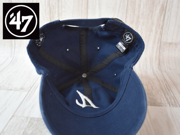 1円スタート!【未使用品】(フリーサイズ) 47 BRAND MLB ATLANTA BRAVES アトランタ ブレーブス キャップ 帽子 USモデル J694