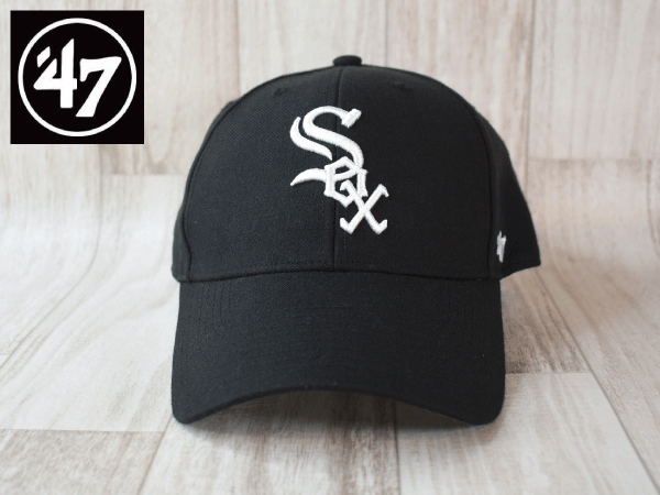 1円スタート!【未使用品】(フリーサイズ) 47 BRAND CHICAGO WHITE SOX シカゴ ホワイトソックス MLB キャップ 帽子 USモデル J691