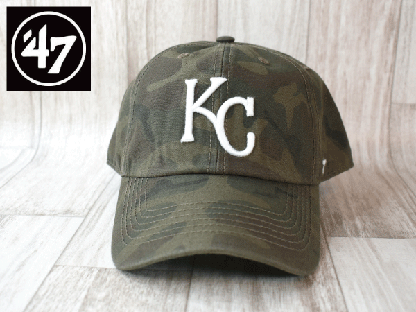1円スタート!【未使用品】(XL - 60cm) 47 BRAND MLB KANSAS CITY ROYALS カンザスシティ ロイヤルズ キャップ 帽子 USモデル J697