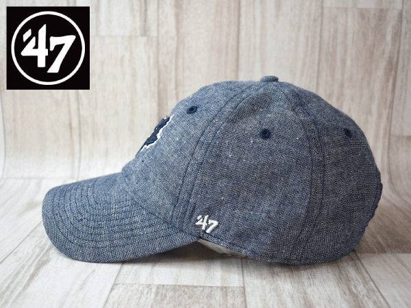 1円スタート!【未使用品】(フリーサイズ) 47 BRAND MLB TORONTO BLUE JAYS トロント ブルージェイズ キャップ 帽子 USモデル J725
