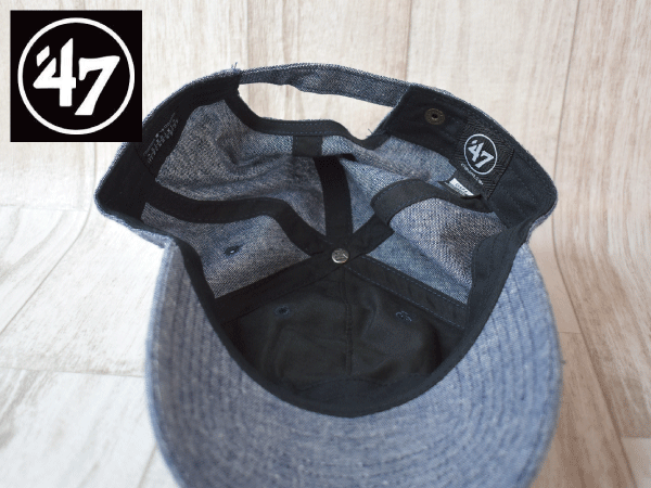 1円スタート!【未使用品】(フリーサイズ) 47 BRAND MLB TORONTO BLUE JAYS トロント ブルージェイズ キャップ 帽子 USモデル J725