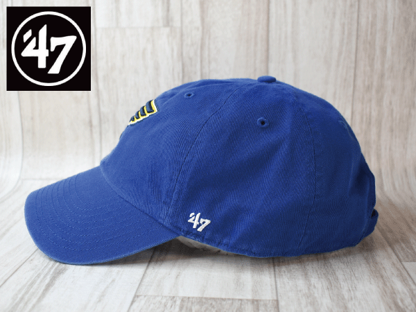 1円スタート!【未使用品】(フリーサイズ) 47 BRAND NHL St. LOUIS BLUES セントルイス ブルース キャップ 帽子 USモデル J716