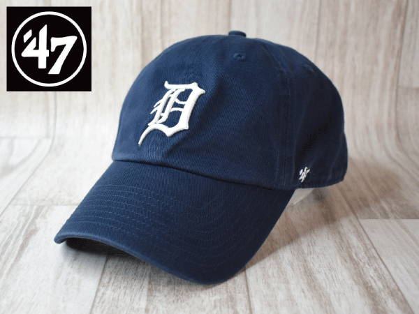 1円スタート!【未使用品】(フリーサイズ) 47 BRAND MLB DEROIT TIGERS デトロイト タイガース キャップ 帽子 USモデル J722