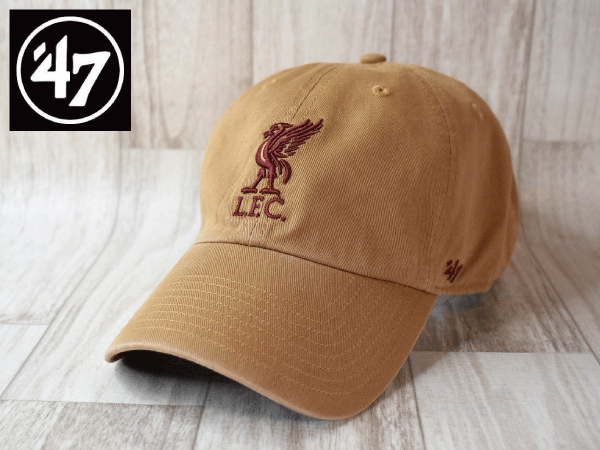 1円スタート!【未使用品】(フリーサイズ) 47 BRAND LIVERPOOL FC リバプールFC キャップ 帽子 EUモデル J708
