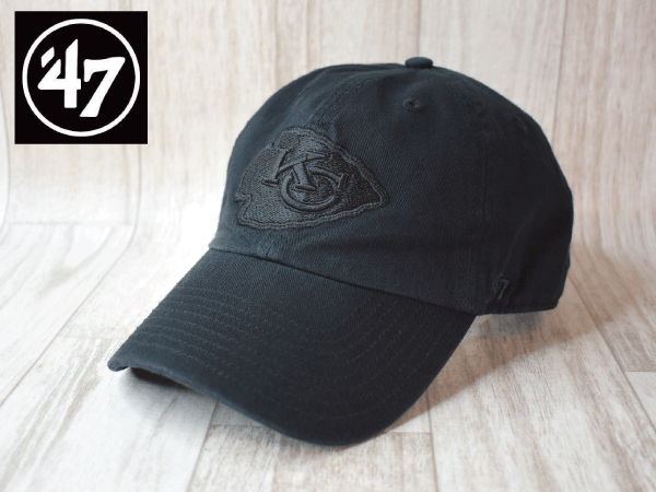 1円スタート!【未使用品】(フリーサイズ) 47 BRAND NFL KANSAS CITY CHIEFS カンザスシティ チーフス キャップ 帽子 USモデル J728