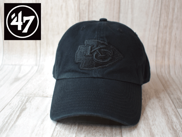 1円スタート!【未使用品】(フリーサイズ) 47 BRAND NFL KANSAS CITY CHIEFS カンザスシティ チーフス キャップ 帽子 USモデル J728