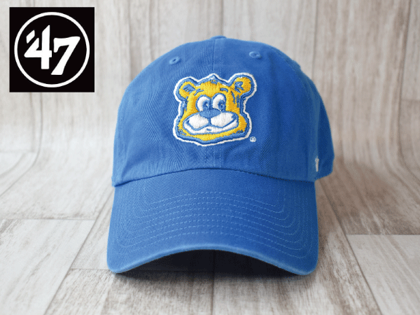 1円スタート!【未使用品】(フリーサイズ) 47 BRAND USカレッジ UCLA カリフォルニア大學(xué)ロサンゼルス校 キャップ 帽子 USモデル J726