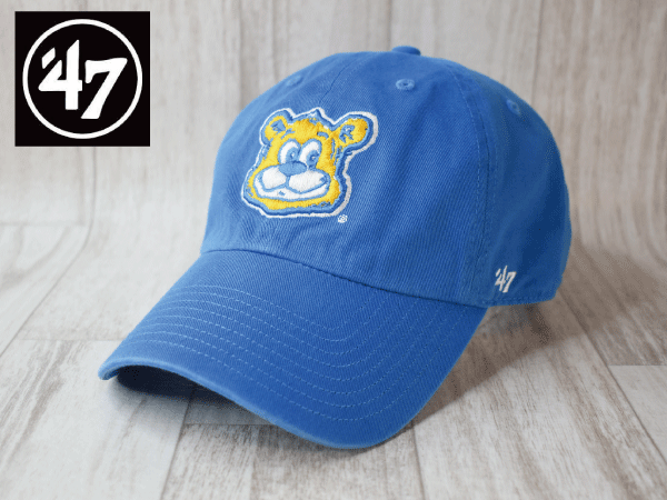 1円スタート!【未使用品】(フリーサイズ) 47 BRAND USカレッジ UCLA カリフォルニア大學(xué)ロサンゼルス校 キャップ 帽子 USモデル J726