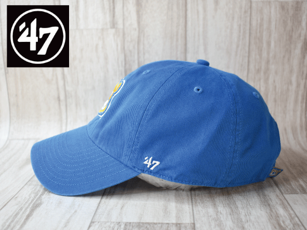 1円スタート!【未使用品】(フリーサイズ) 47 BRAND USカレッジ UCLA カリフォルニア大學(xué)ロサンゼルス校 キャップ 帽子 USモデル J726