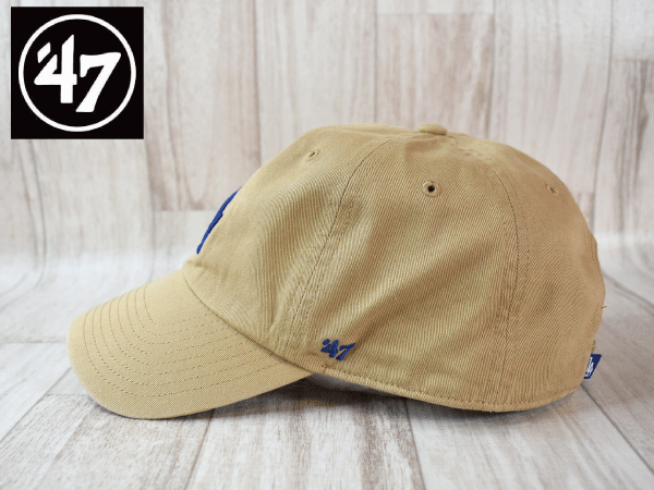 1円スタート!【未使用品】(フリーサイズ) 47 BRAND MLB LA DODGERS ロサンゼルス ドジャース キャップ 帽子 USモデル J762