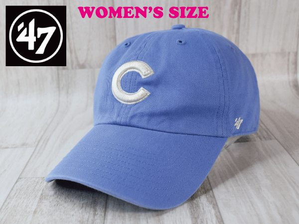 1円スタート!【未使用品】(レディースフリーサイズ) 47 BRAND MLB CHICAGO CUBS シカゴ カブス キャップ 帽子 USモデル J757