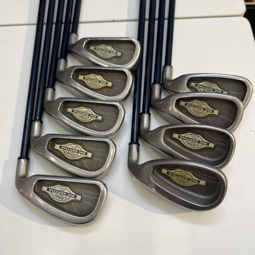 Callaway キャロウェイ ビッグバーサ X-12 アイアンセット 9本 Callaway Big Bertha X-12 9本アイアンセット|Yahoo!フリマ