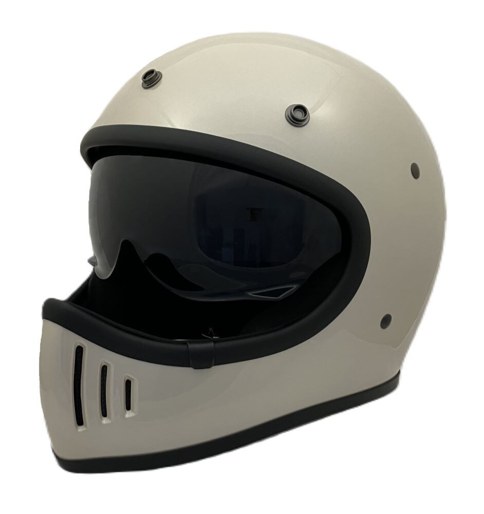 SUNUP(サンアップ) バイク用 ヘルメット フルフェイス PILOT（パイロット） Mサイズ(57-58cm) グレイベージュ SM-001