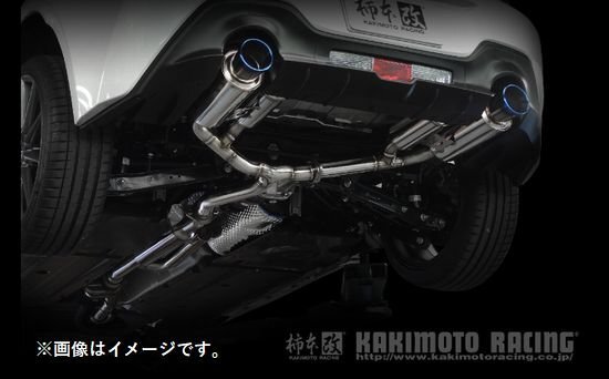 自動(dòng)車関連業(yè)者直送限定 柿本 マフラー Regu.06 & R SUBARU スバル BRZ ZD8 FA24 2.4_NA 2WD 6MT 6AT (T223181)
