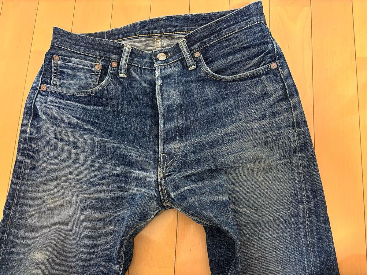 50年代 激色落ち Levi's 501XX オリジナル 革パッチ期