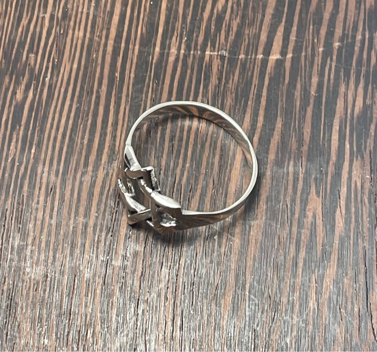 LMHげjゆ　SILVER925六芒星シルバー925リングシグネット銀指輪ギフトリング26號(hào)j
