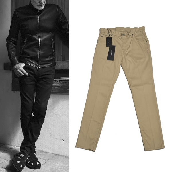 新品6.1万 23SS 1piu1uguale3 9 TAPERED CHINO　テーパード チノ パンツ　ウノピゥウノウグァーレトレ　　　　　AKM ジュンハシモト