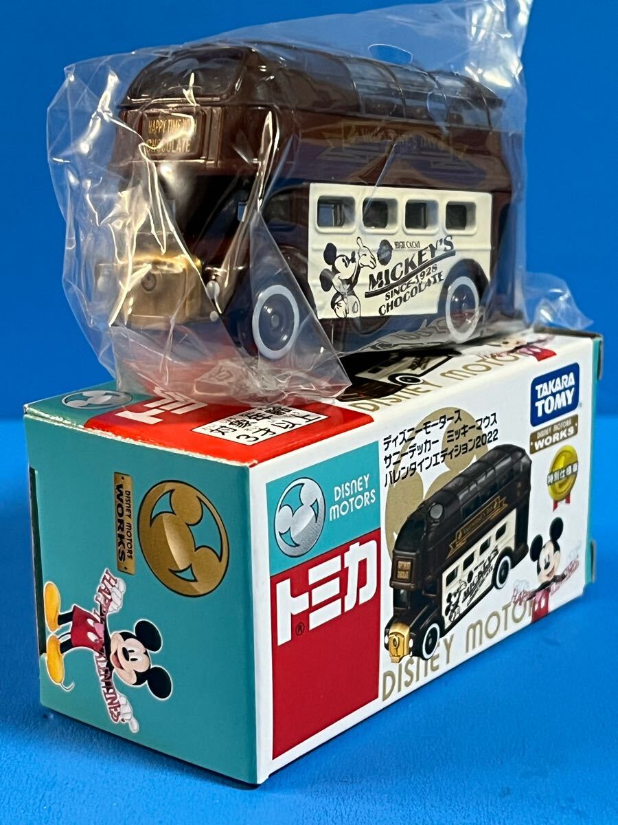 ◆送料無料 / 絶販トミカ / ディズニーモータース / 特別仕様車 / サニーデッカー / ミッキーマウス / バレンタインエディション 2022_画像3