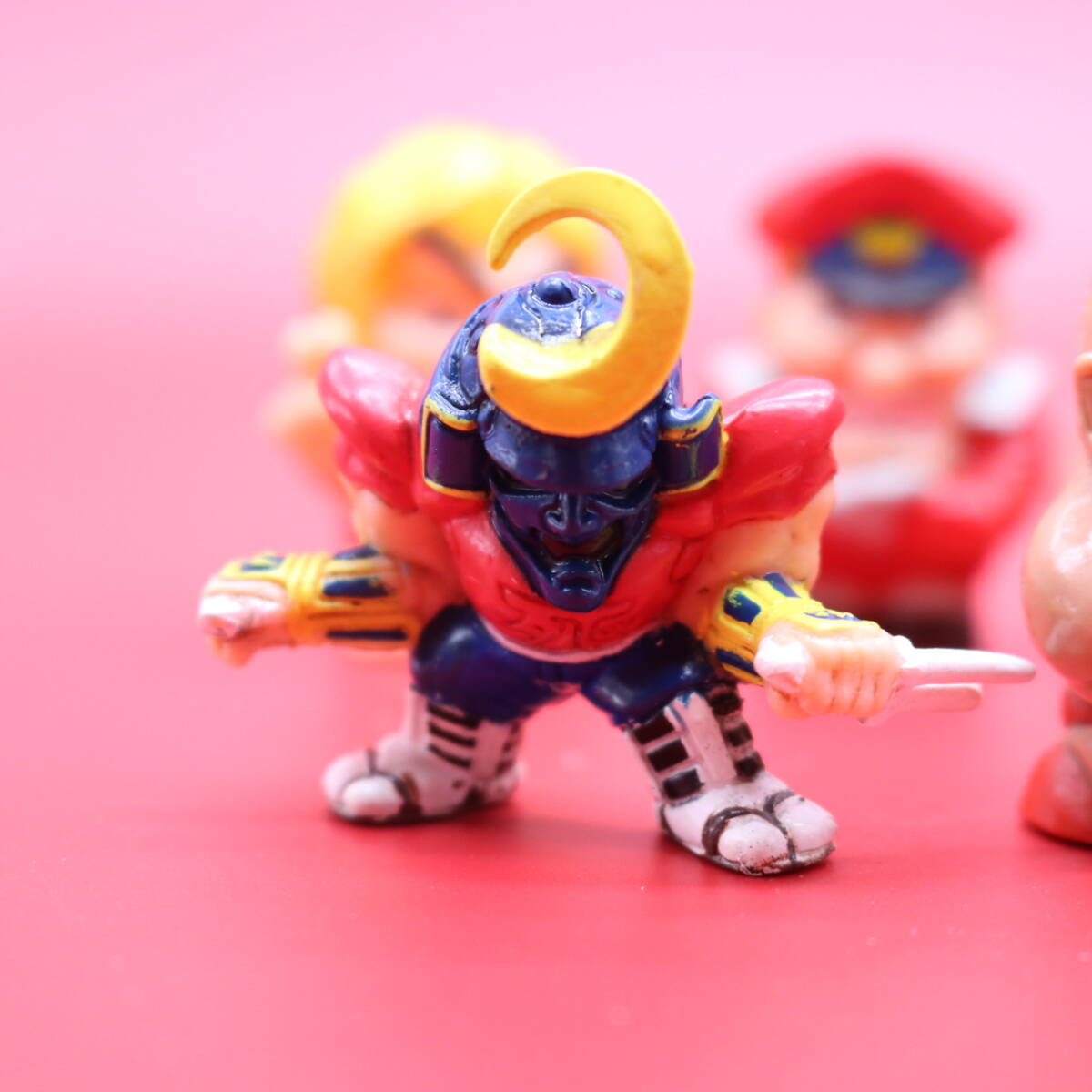 D-0983 當時物 カプコン ストリートファイターⅡ スト２ ソフビ指人形 まとめ売り ケン ベガ エドモンド本田 ブランカ ザンギエフ ダルシム