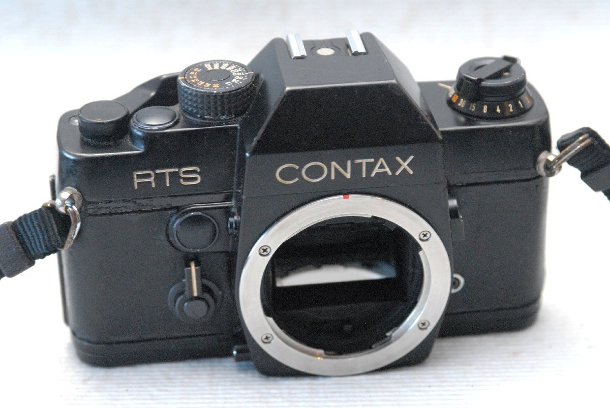 CONTAX コンタックス 最高峰 昔の高級(jí)一眼レフカメラ RTSボディ 希少な作動(dòng)品（腐食なし）